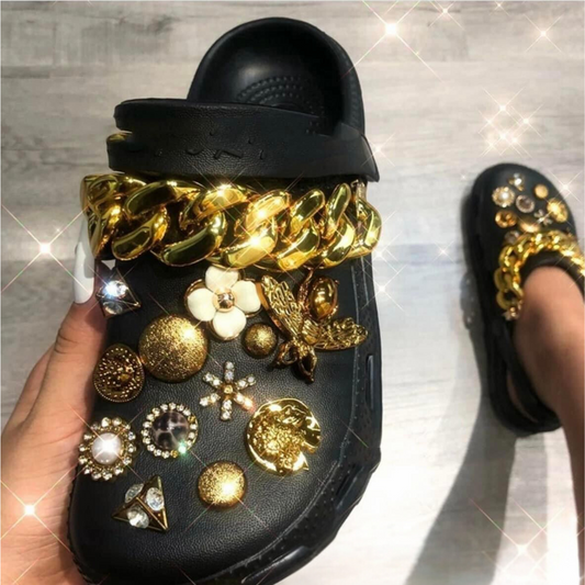 Bling Sporty Slides