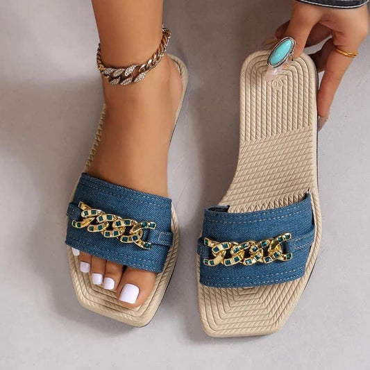 Denim Dream Sandals