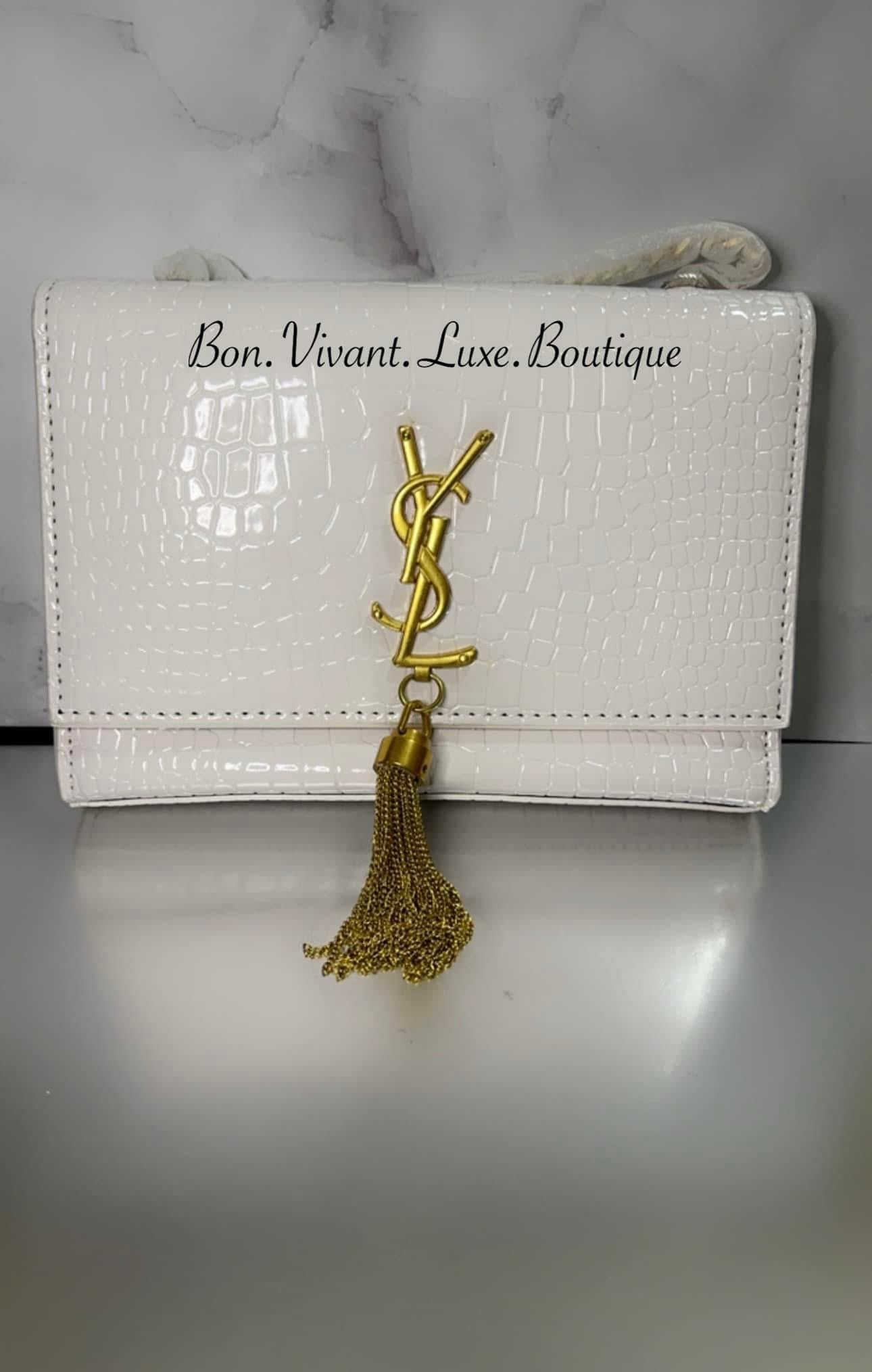 YSL Purse - white