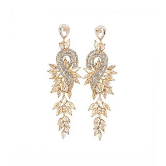 Gold Statement Earrings